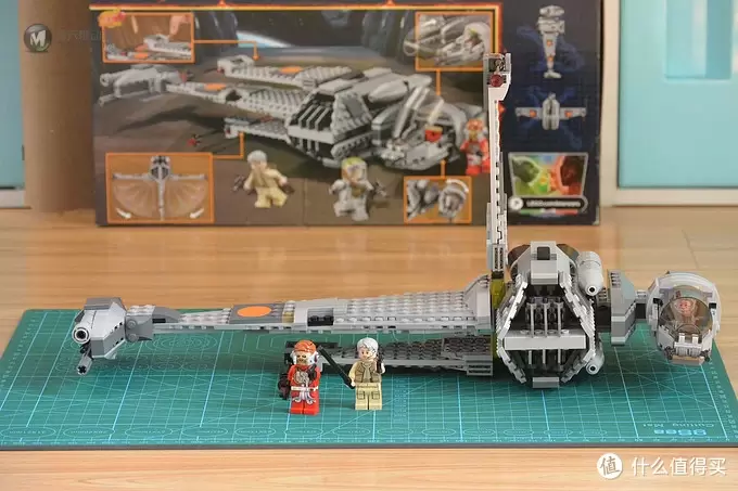 LEGO 乐高 星球大战系列 75050 B-Wing 战机 开箱