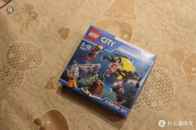 入门套装的小乐趣：LEGO 乐高 深海小盒 60091