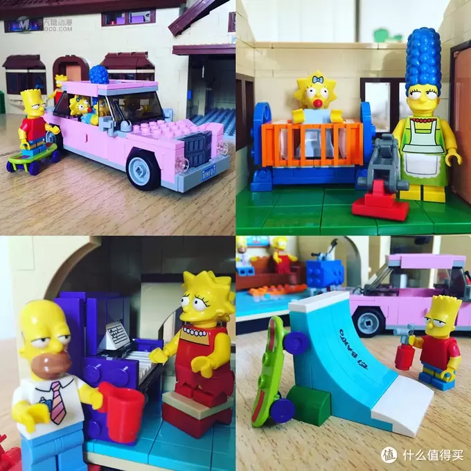 辛普森的大房子：LEGO 乐高 71006 The Simpsons House