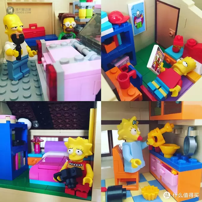 辛普森的大房子：LEGO 乐高 71006 The Simpsons House