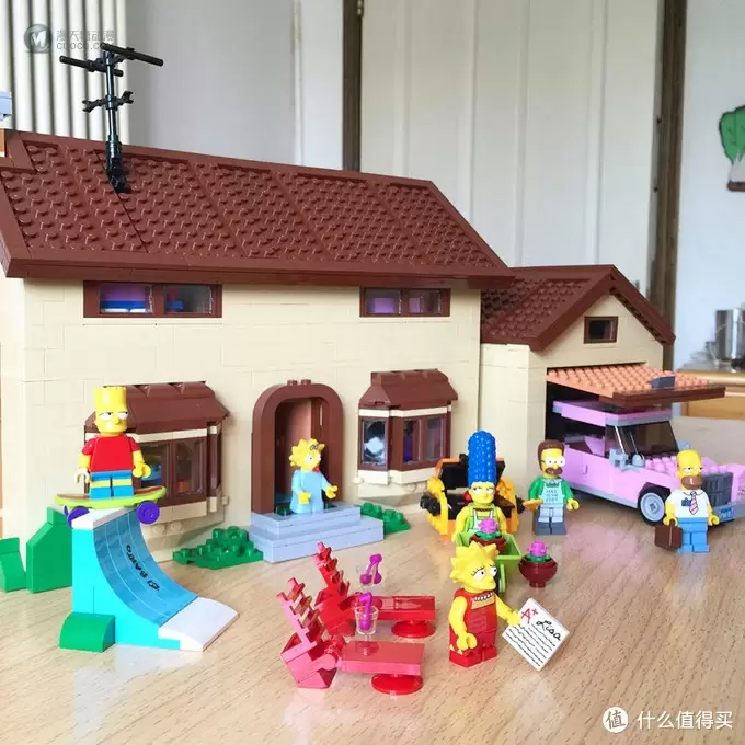 辛普森的大房子：LEGO 乐高 71006 The Simpsons House