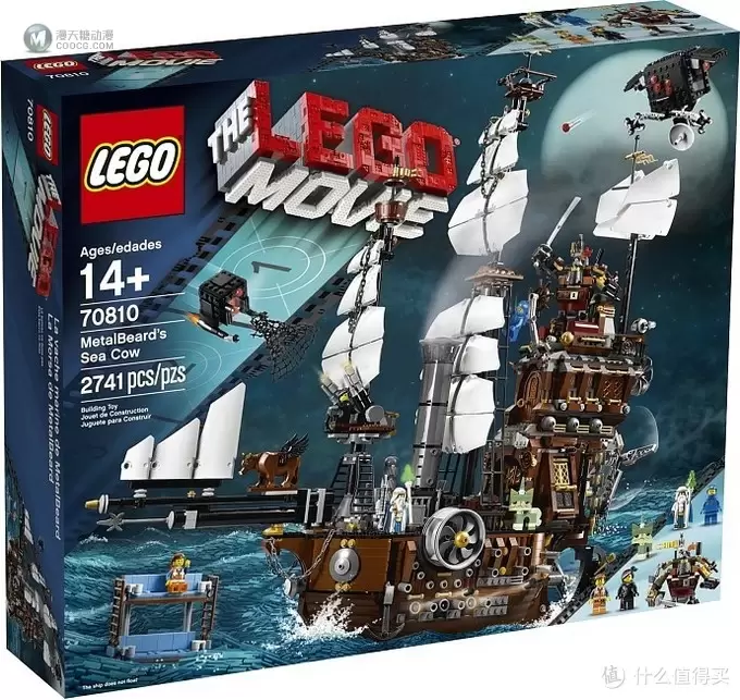 入坑LEGO——关于LEGO  70810 Metal Beard's Sea Cow