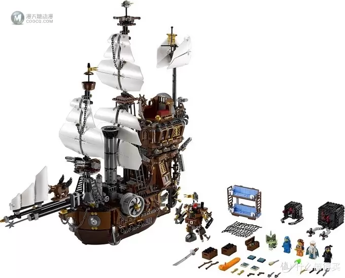 入坑LEGO——关于LEGO  70810 Metal Beard's Sea Cow