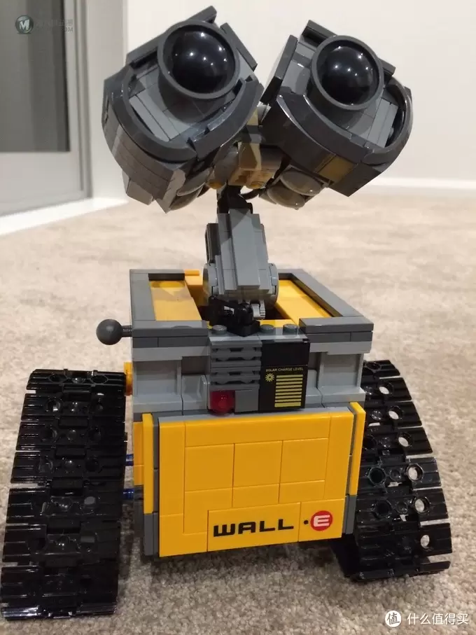 我才是大眼萌！LEGO 乐高 IDEAS系列 21303 WALL E 瓦力 开箱拼装