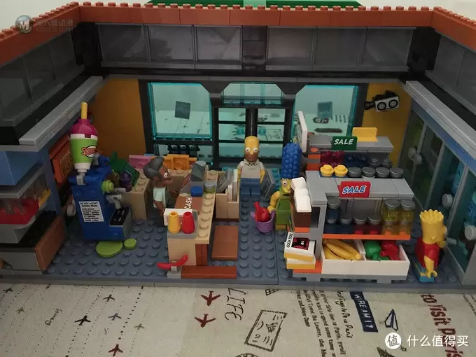 LEGO 乐高 71016 The Kwik-E-Mart辛普森超市品鉴