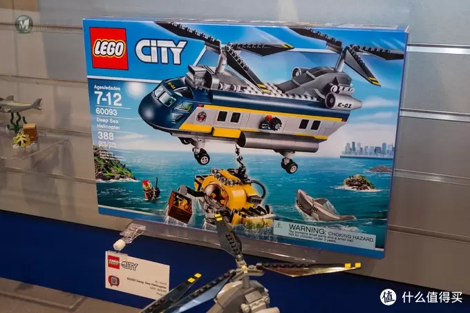 LEGO 乐高 60093 深海探险直升机-让我们一起探索海底世界的秘密