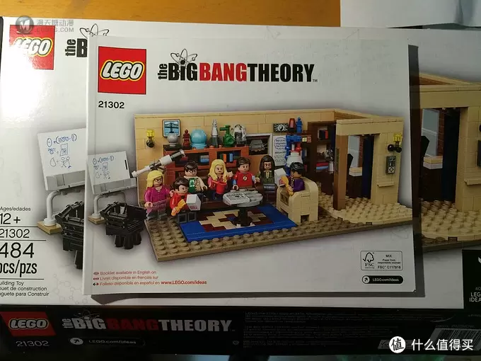 终于到手，人生第一个乐高：LEGO 乐高 IDEAS系列 21302 The Big Bang Theory 生活大爆炸