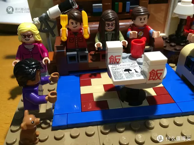 终于到手，人生第一个乐高：LEGO 乐高 IDEAS系列 21302 The Big Bang Theory 生活大爆炸