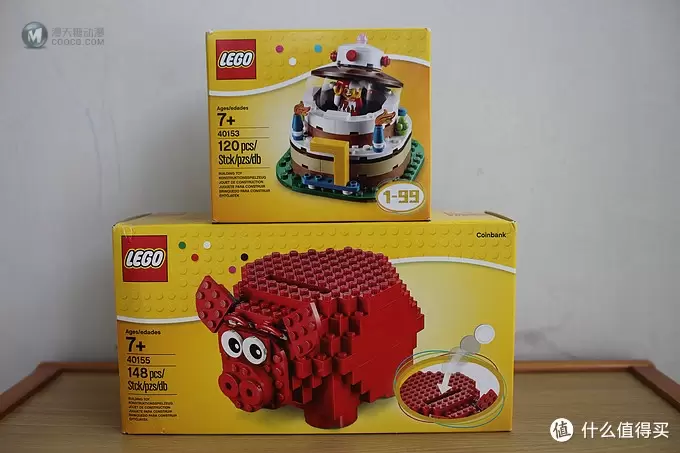 女儿的生日礼物：LEGO 乐高 40153&40155