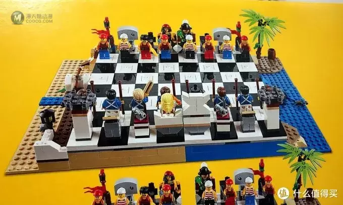 张大妈首晒，一入乐高难回头：LEGO 乐高 40158 海盗系列之国际象棋