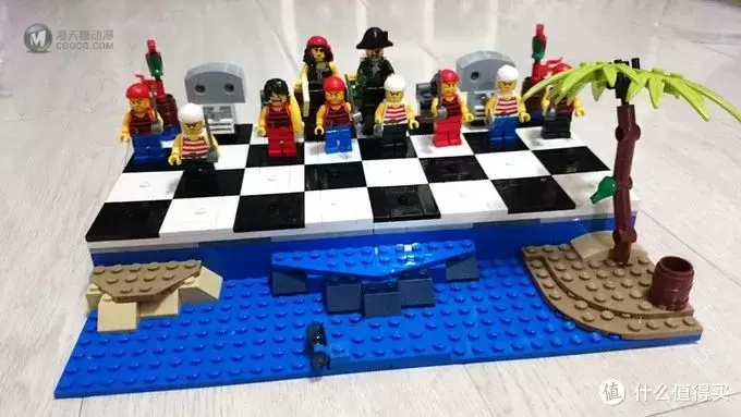 张大妈首晒，一入乐高难回头：LEGO 乐高 40158 海盗系列之国际象棋