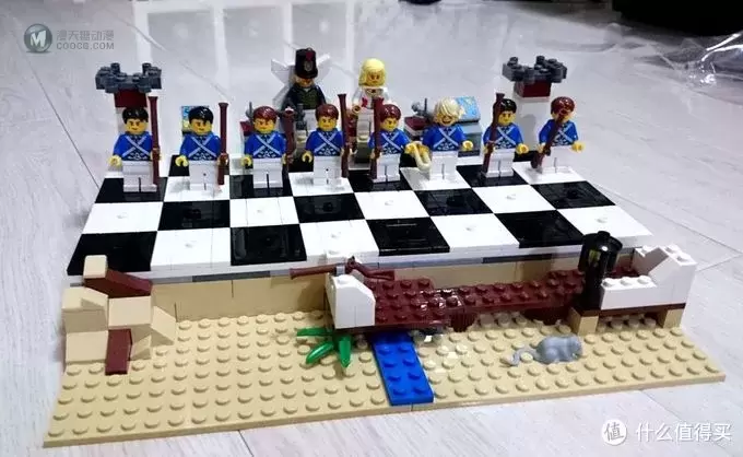 张大妈首晒，一入乐高难回头：LEGO 乐高 40158 海盗系列之国际象棋