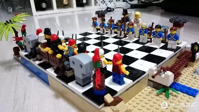 张大妈首晒，一入乐高难回头：LEGO 乐高 40158 海盗系列之国际象棋