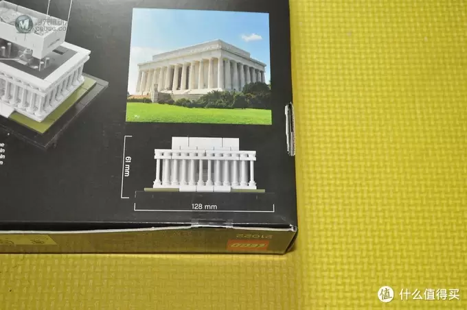 单反毁一生，LEGO穷三代 篇三十八：LEGO 乐高 21022 建筑系列 Lincoln Memorial 林肯纪念堂