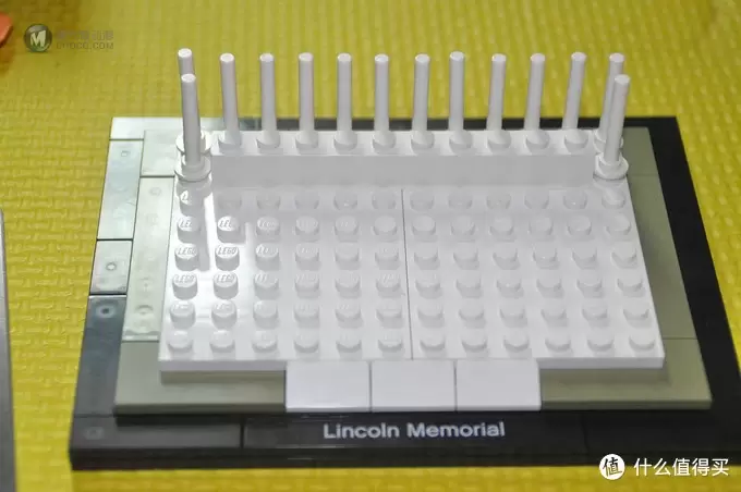 单反毁一生，LEGO穷三代 篇三十八：LEGO 乐高 21022 建筑系列 Lincoln Memorial 林肯纪念堂