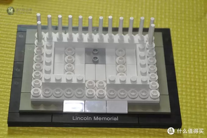 单反毁一生，LEGO穷三代 篇三十八：LEGO 乐高 21022 建筑系列 Lincoln Memorial 林肯纪念堂