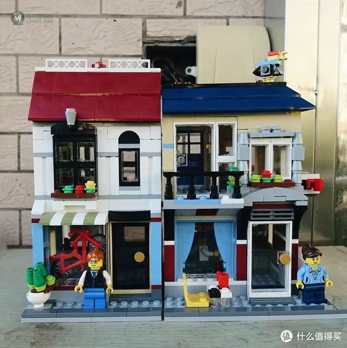 我的第一盒乐高：LEGO 乐高 Creator 创意百变系列 单车店与咖啡厅 31026