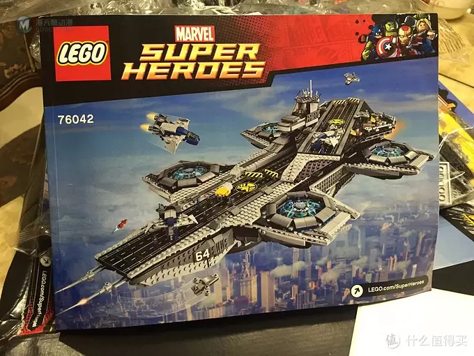 镇宅、传家两相宜：LEGO 乐高 SHIELD Helicarrier 76042 神盾局航母