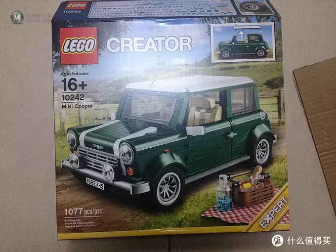 lego-四轮车系列 篇一：LEGO 乐高 创意组 Mini Cooper Mk VII 10242