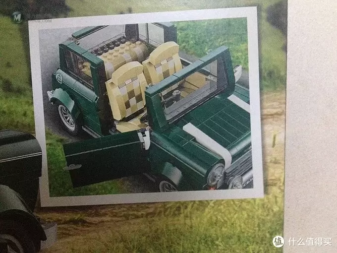 lego-四轮车系列 篇一：LEGO 乐高 创意组 Mini Cooper Mk VII 10242