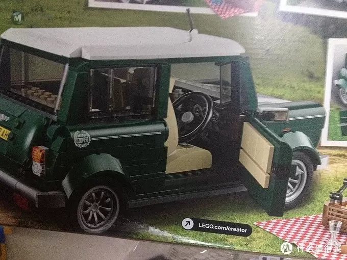 lego-四轮车系列 篇一：LEGO 乐高 创意组 Mini Cooper Mk VII 10242