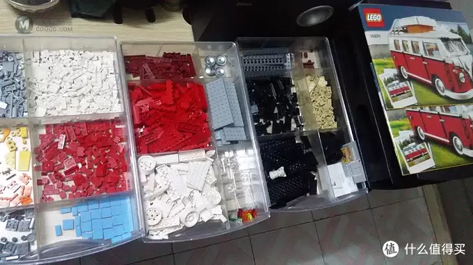 LEGO 乐高 10220 掉价三大件之大众T1大篷车晒单