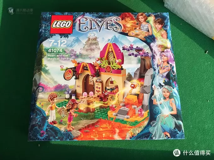 【众测-smzdm】LEGO 乐高 41074 Elves精灵系列 （火之精灵）阿莎莉和魔幻烘焙屋