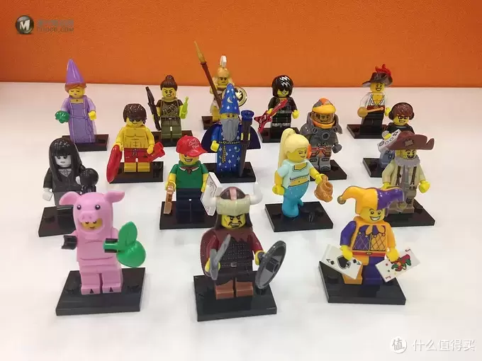 LEGO 乐高 抽抽乐 第十二季 71007 人仔展示