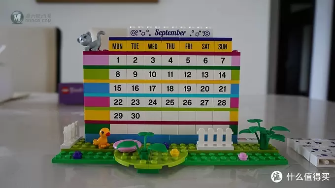 月月都新鲜：LEGO 乐高 Brick Calendar 女孩系列 自组日历 850581