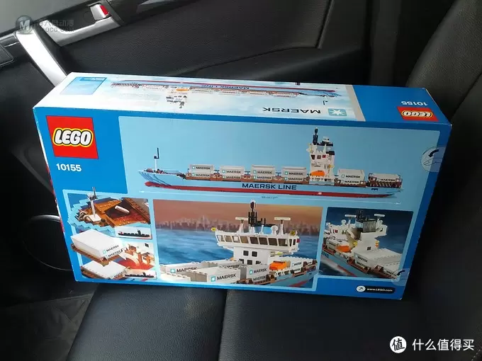 乐高中毒首弹：LEGO MAERSK 马士基集装箱船 10155