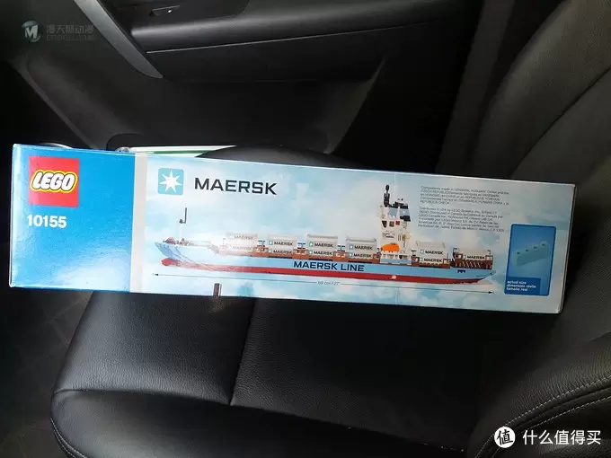 乐高中毒首弹：LEGO MAERSK 马士基集装箱船 10155