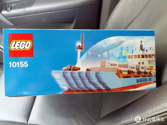 乐高中毒首弹：LEGO MAERSK 马士基集装箱船 10155