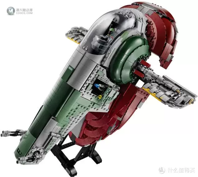 最强赏金猎人座驾：LEGO 乐高 75060 星战系列 UCS Slave I 奴隶1号 追击机 明年发售