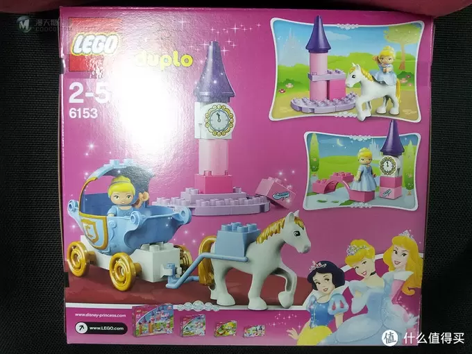 LEGO 乐高 duplo 得宝 迪士尼系列 灰姑娘的南瓜车 6153