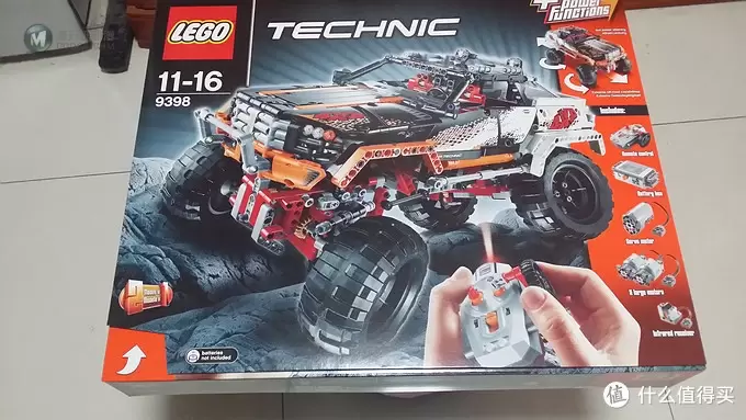 LEGO 乐高 入坑之12年科技旗舰 9398 4x4 Crawler 遥控四驱越野车