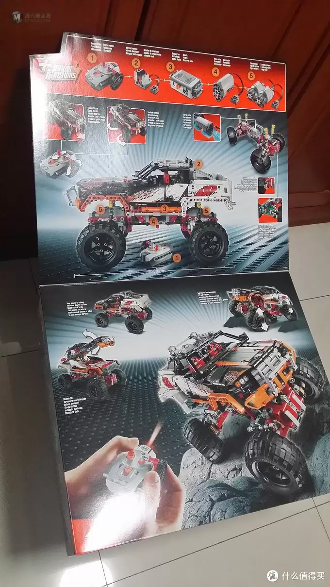 LEGO 乐高 入坑之12年科技旗舰 9398 4x4 Crawler 遥控四驱越野车