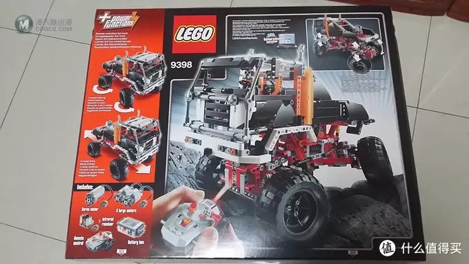 LEGO 乐高 入坑之12年科技旗舰 9398 4x4 Crawler 遥控四驱越野车