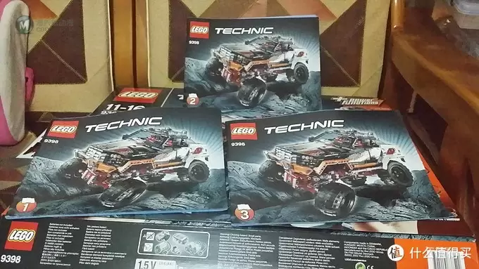 LEGO 乐高 入坑之12年科技旗舰 9398 4x4 Crawler 遥控四驱越野车