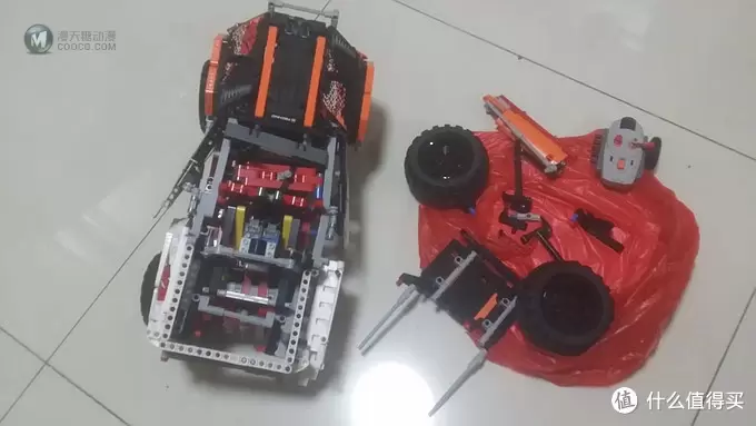 LEGO 乐高 入坑之12年科技旗舰 9398 4x4 Crawler 遥控四驱越野车