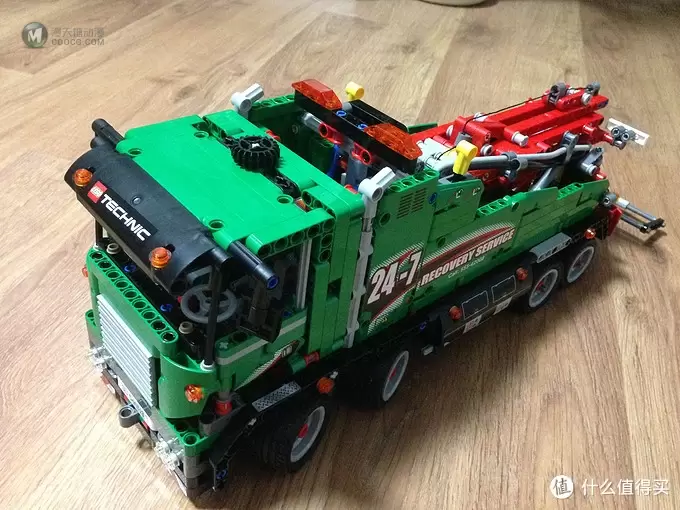 乐高让我掉坑了：LEGO 乐高 机械组 2013次旗舰 42008 托盘搬运车 A模式