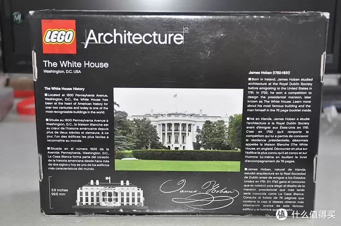 单反毁一生，LEGO穷三代 篇十五：LEGO 乐高 建筑系列 21006 白宫