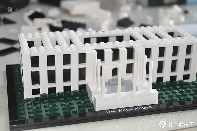 单反毁一生，LEGO穷三代 篇十五：LEGO 乐高 建筑系列 21006 白宫
