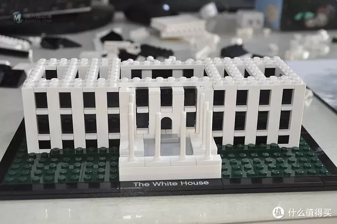 单反毁一生，LEGO穷三代 篇十五：LEGO 乐高 建筑系列 21006 白宫