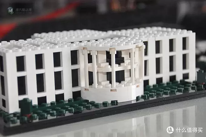 单反毁一生，LEGO穷三代 篇十五：LEGO 乐高 建筑系列 21006 白宫