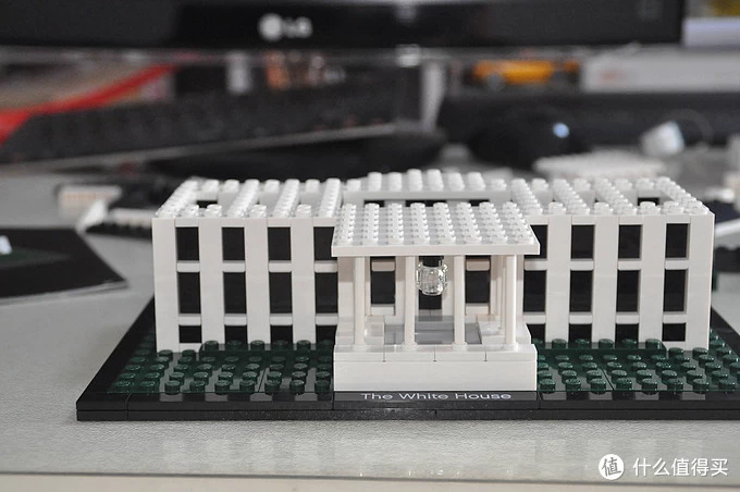 单反毁一生，LEGO穷三代 篇十五：LEGO 乐高 建筑系列 21006 白宫