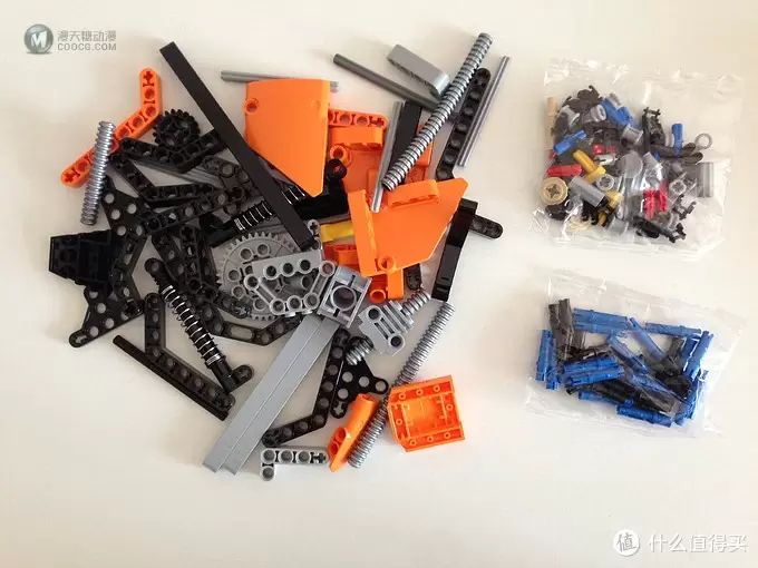 6.2银联节入手的 LEGO 乐高 机械组 越野摩托车 42007