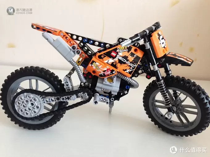 6.2银联节入手的 LEGO 乐高 机械组 越野摩托车 42007