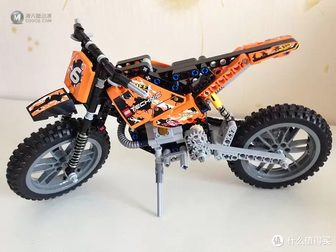 6.2银联节入手的 LEGO 乐高 机械组 越野摩托车 42007