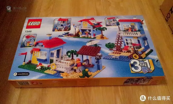 LEGO 乐高 创意百变组 海滨房屋 7346