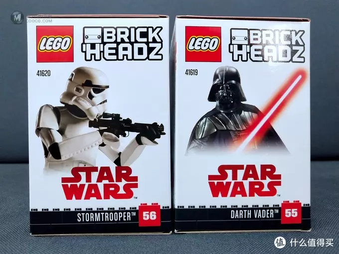 帝国暴风兵守护我的桌面—LEGO 乐高 41619/41620 方头仔 开箱简晒